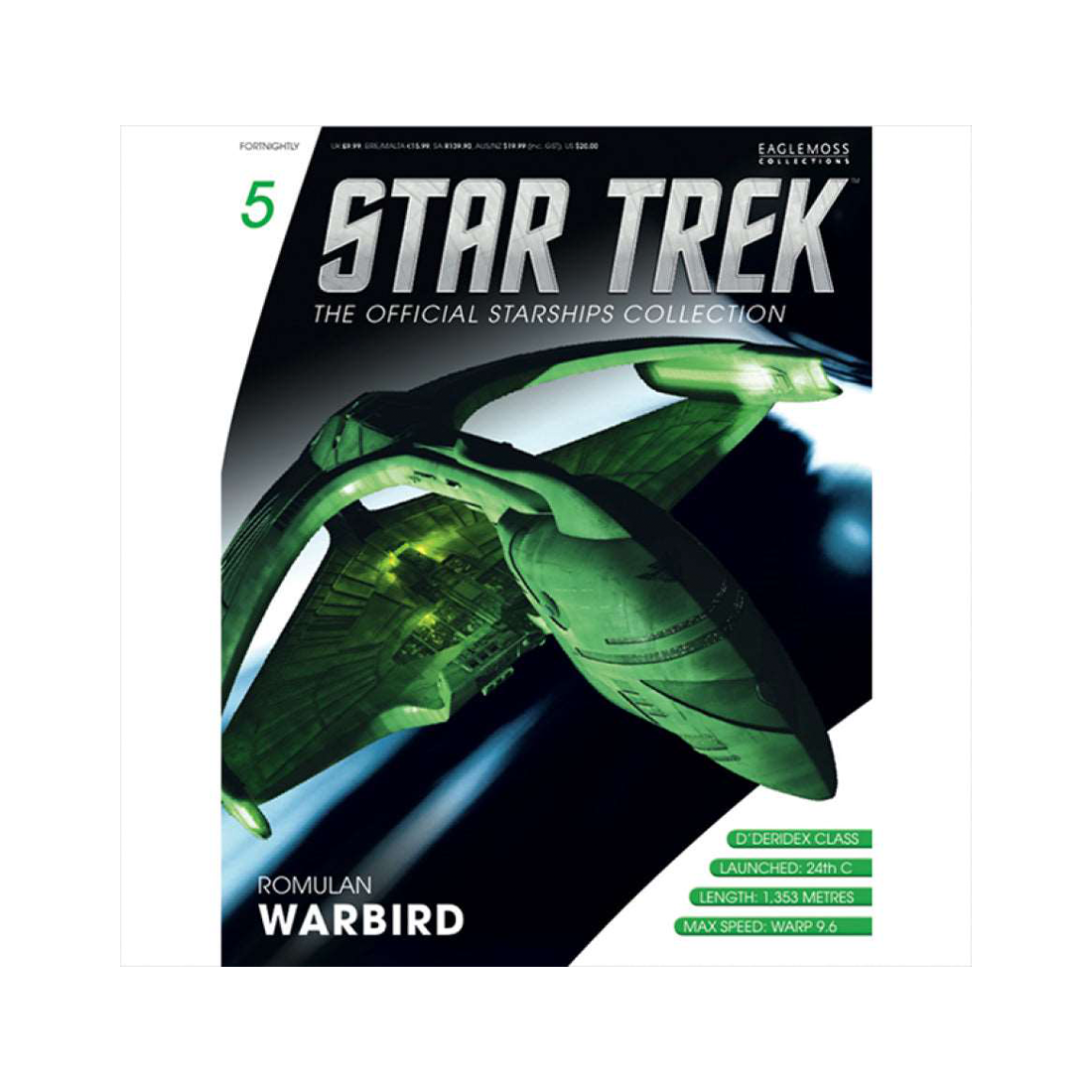 Romulan Warbird & Magazine (#05) - Eaglemoss Star Trek Starships Collection