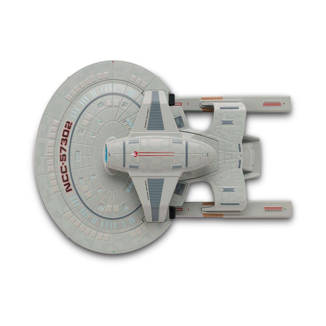 USS Chekov Springfield-class Model (#110) - Eaglemoss Star Trek Starships Collection