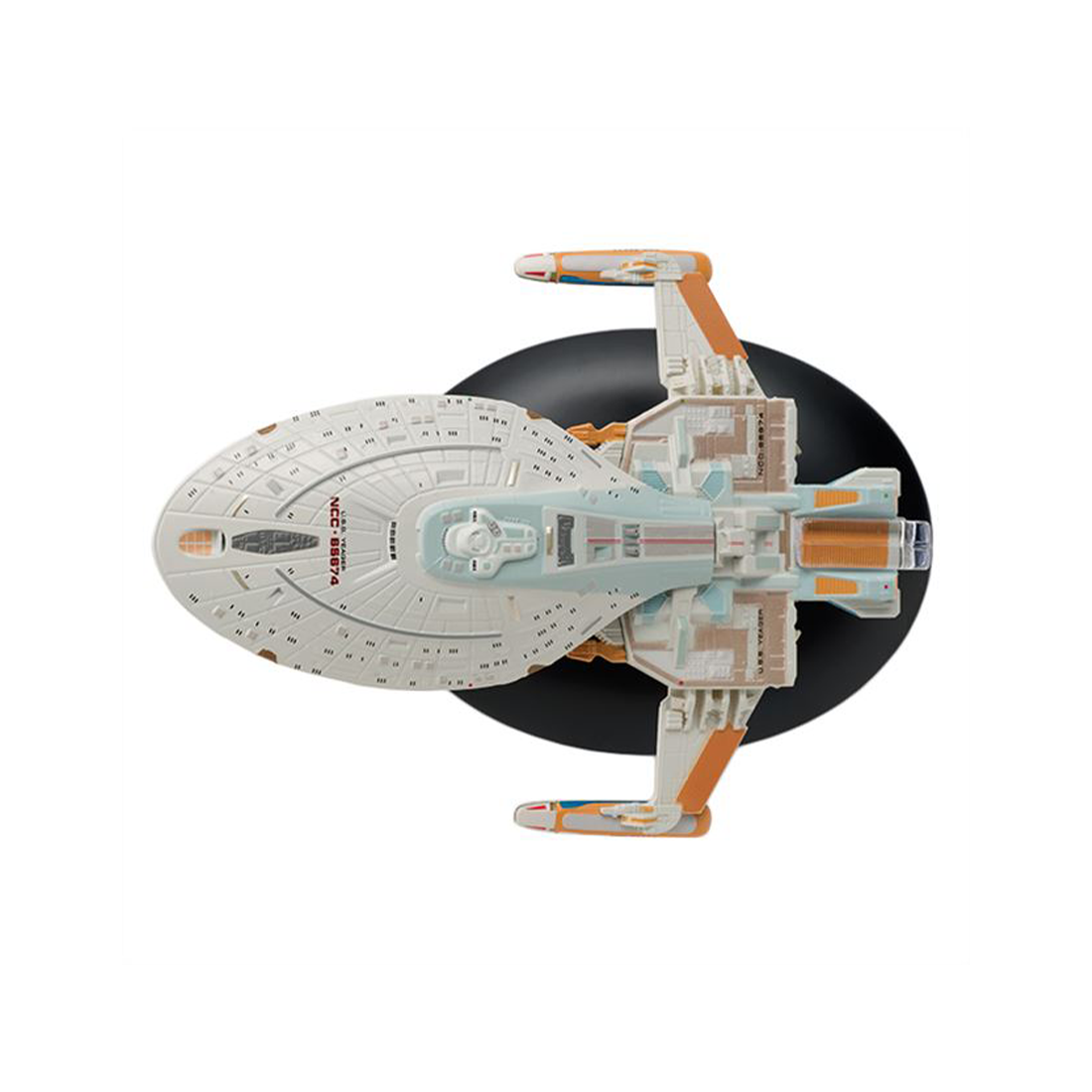 U.S.S. Yeager NCC-65674 Model (#122) - Eaglemoss Star Trek Starships Collection