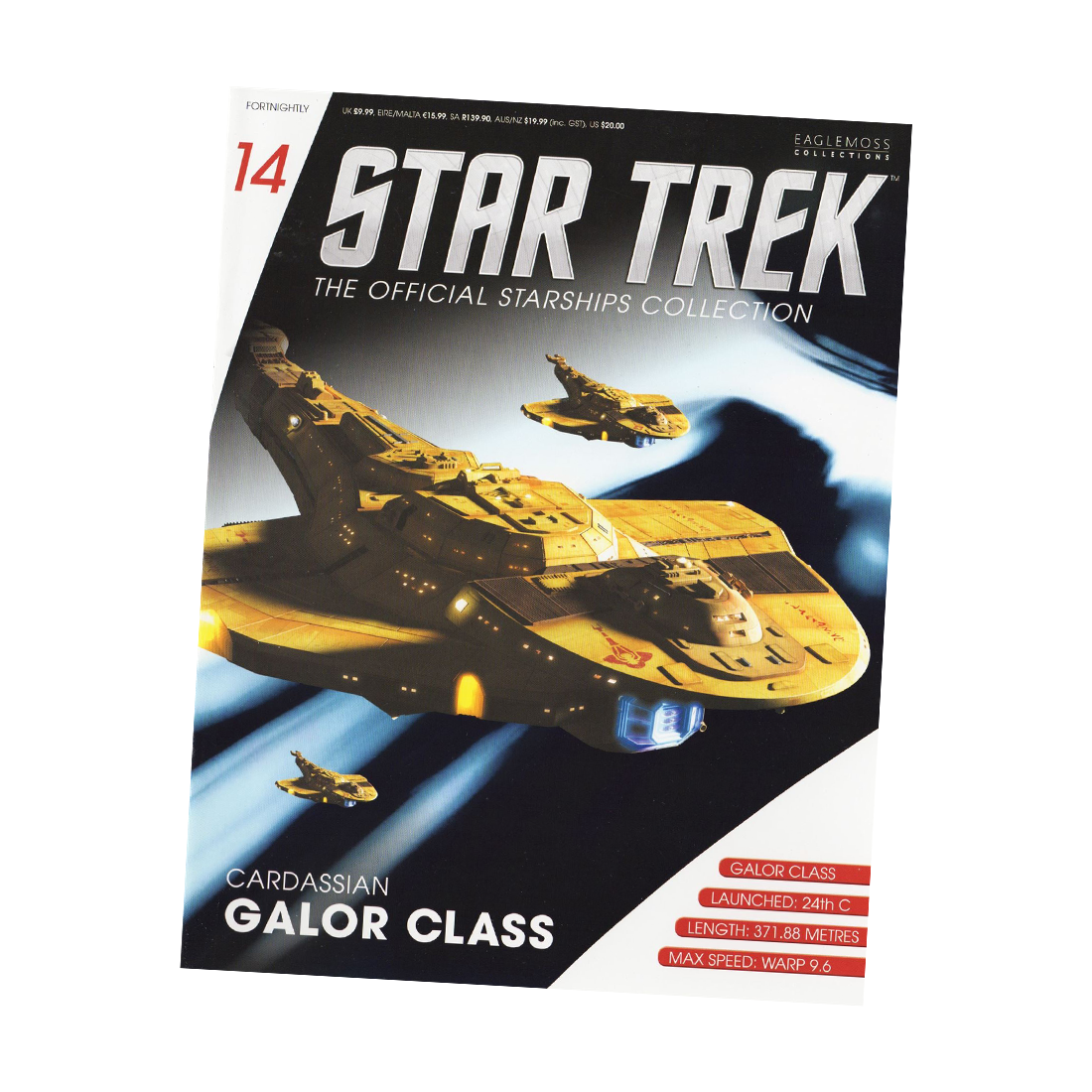 Cardassian Galor Class (#14) - Eaglemoss Star Trek Starships Collection