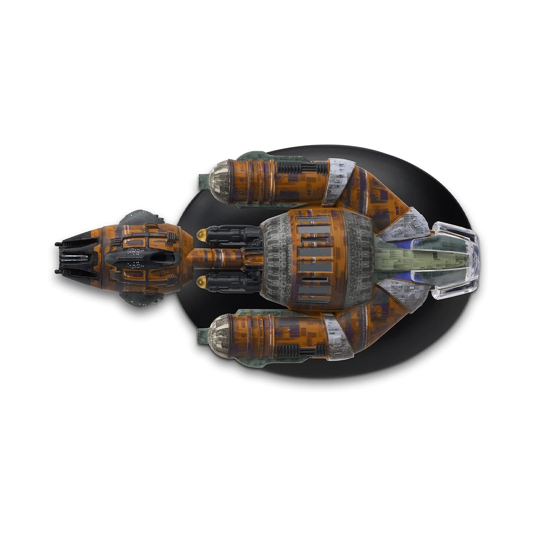 Krenim Warship Model (#149) - Eaglemoss Star Trek Starships Collection