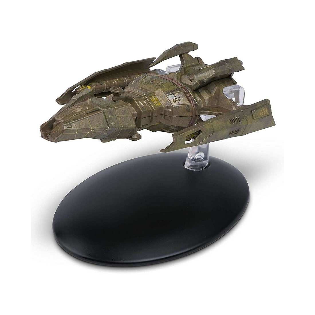 Hirogen Warship & Magazine (#51) - Eaglemoss Star Trek Starships Collection