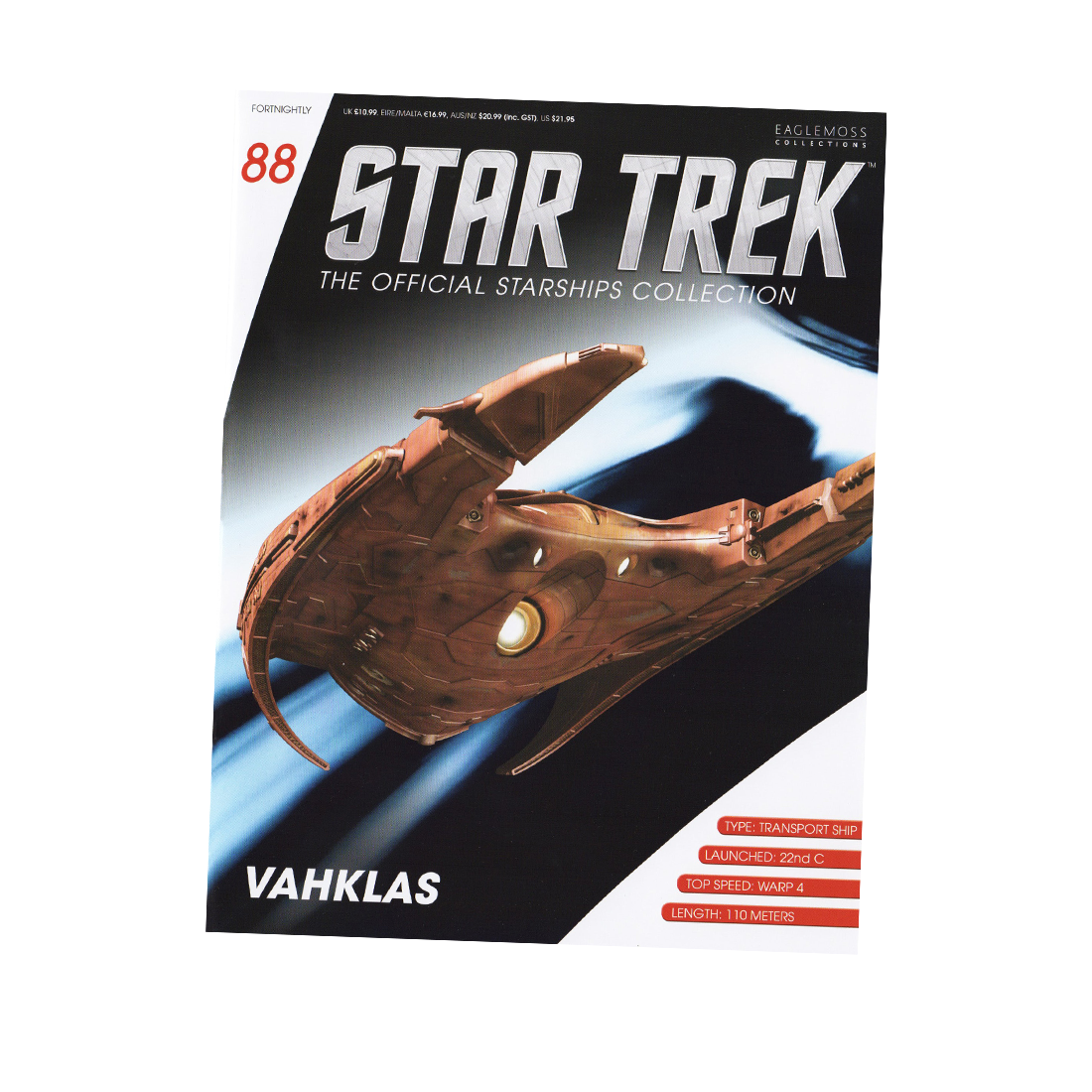 Vahklas & Magazine (#88) - Eaglemoss Star Trek Starships Collection