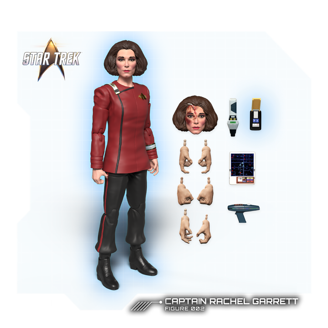Captain Rachel Garrett Action Figure - Star Trek: The Next Generation