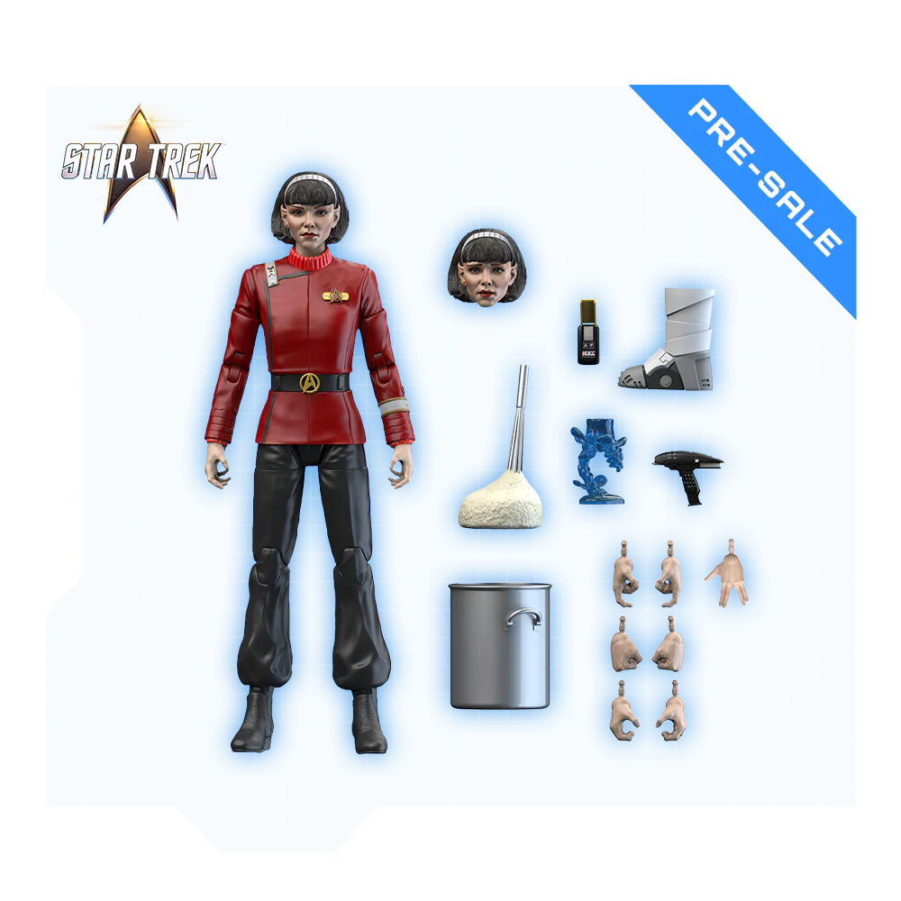 PRE-ORDER: Lieutenant Valeris Action Figure (Wave #2) - Star Trek VI: The Undiscovered Country