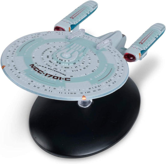 U.S.S Enterprise-C NCC-1701-C Ambassador-class & Magazine (#46) - Eaglemoss Star Trek Starships Collection