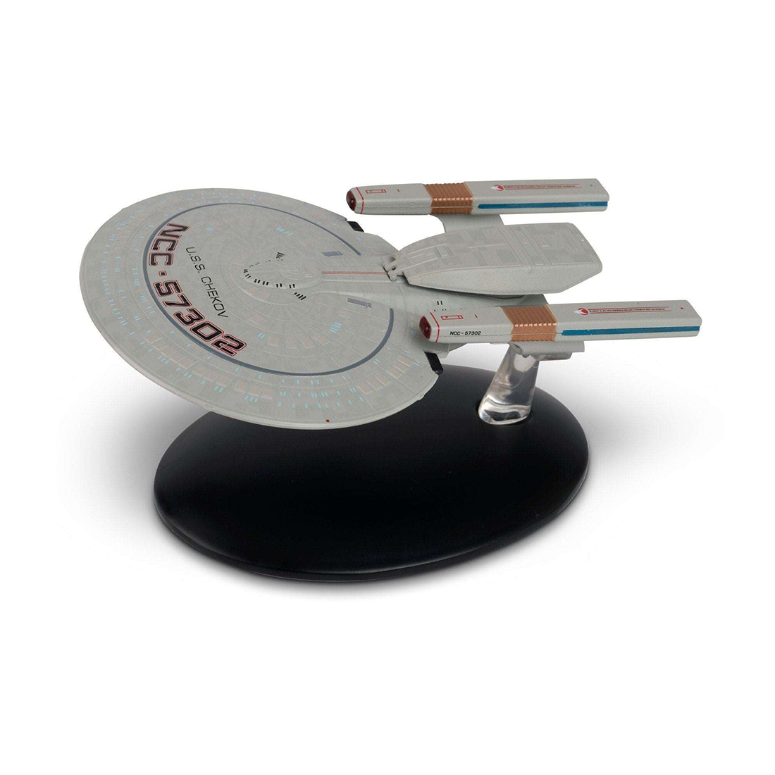 USS Chekov Springfield-class Model (#110) - Eaglemoss Star Trek Starships Collection