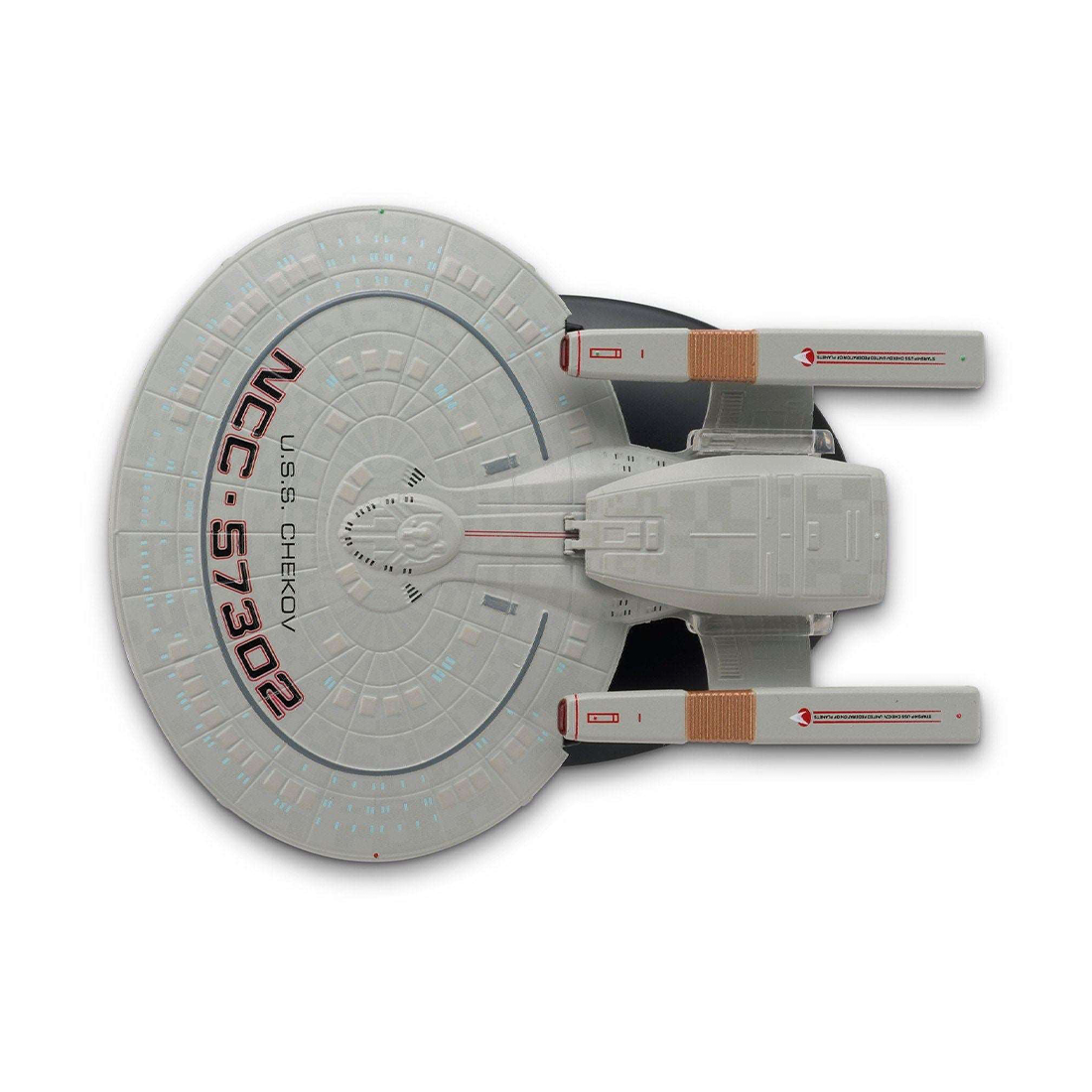 USS Chekov Springfield-class Model (#110) - Eaglemoss Star Trek Starships Collection