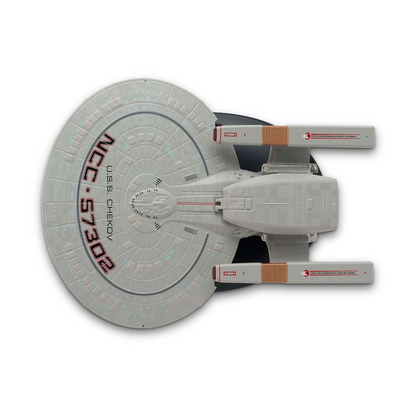USS Chekov Springfield-class Model (#110) - Eaglemoss Star Trek Starships Collection