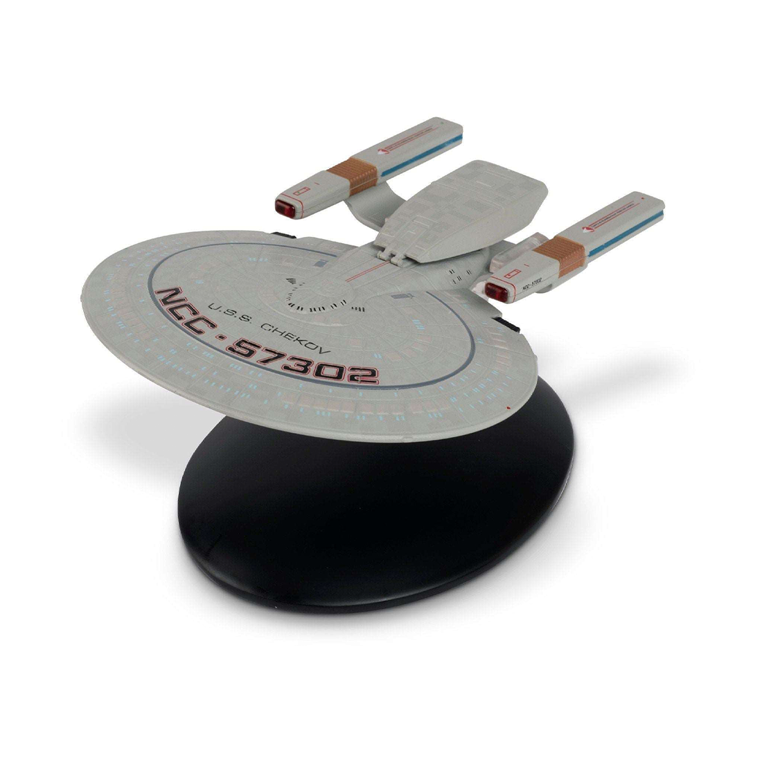 USS Chekov Springfield-class Model (#110) - Eaglemoss Star Trek Starships Collection