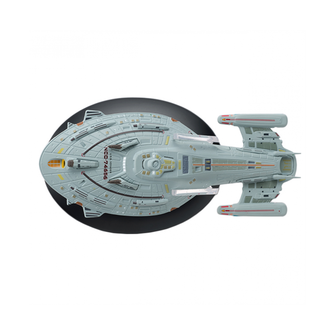 Warship Voyager (USS Voyager Variant) (#132) - Eaglemoss Star Trek Starships Collection
