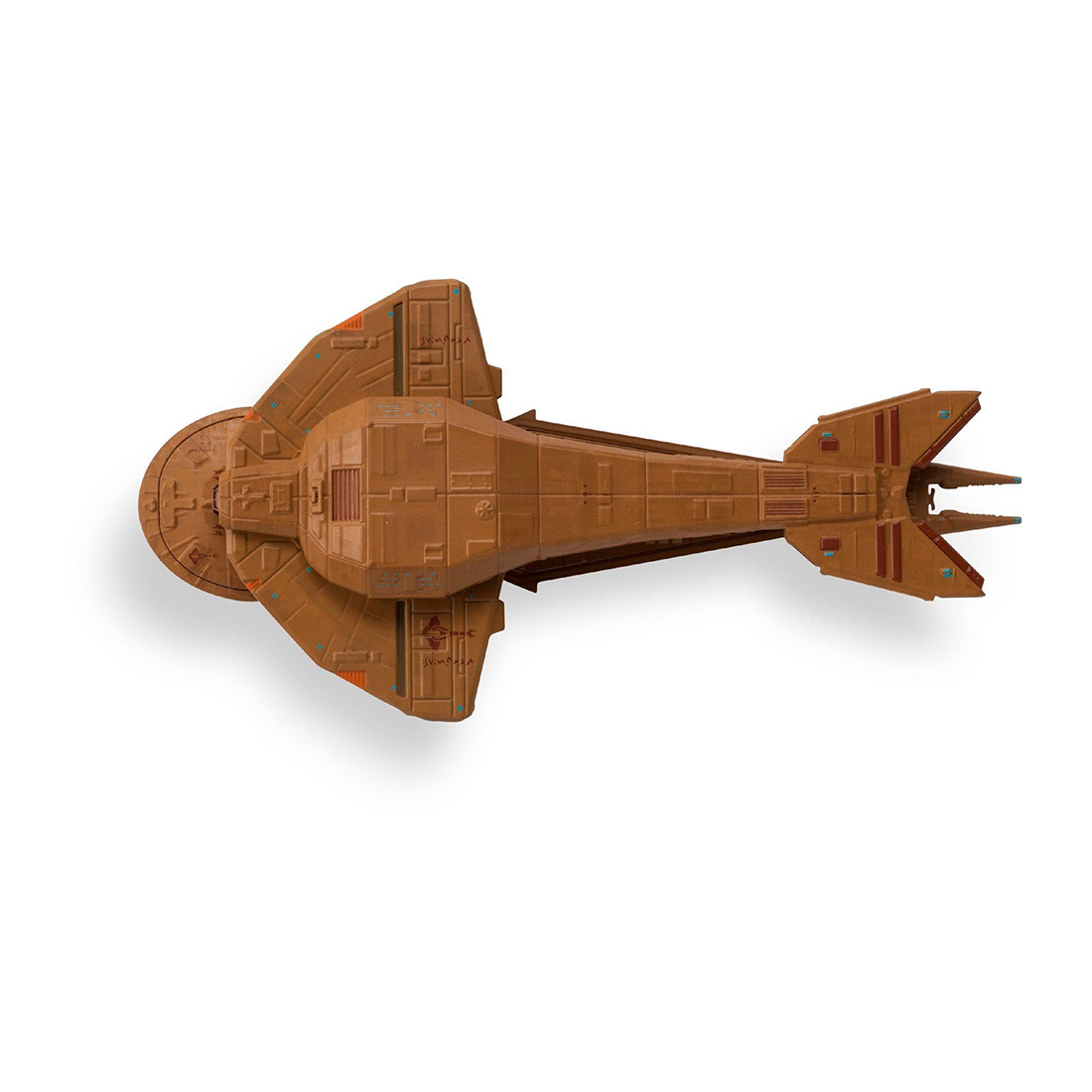 Cardassian Keldon-class Cruiser Model (#136) - Eaglemoss Star Trek Starships Collection