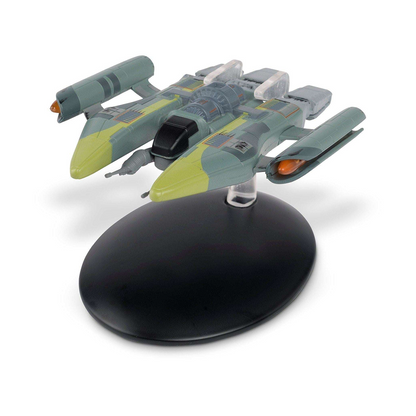 Vaadwaur Assault Fighter Model (#139) - Eaglemoss Star Trek Starships Collection