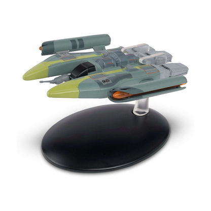Vaadwaur Assault Fighter Model (#139) - Eaglemoss Star Trek Starships Collection