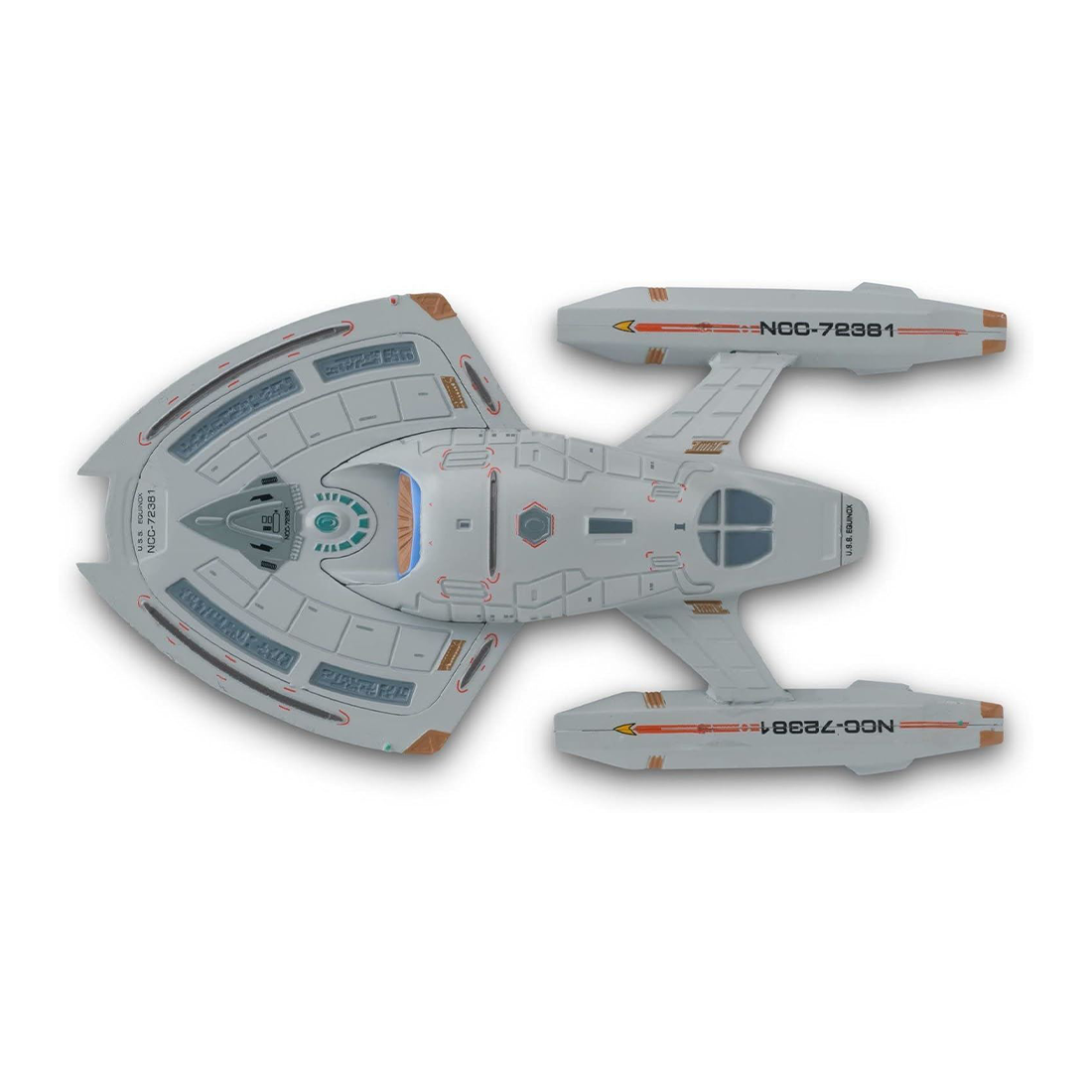U.S.S. Equinox NCC-72381 & Magazine (#15) - Eaglemoss Star Trek Starships Collection