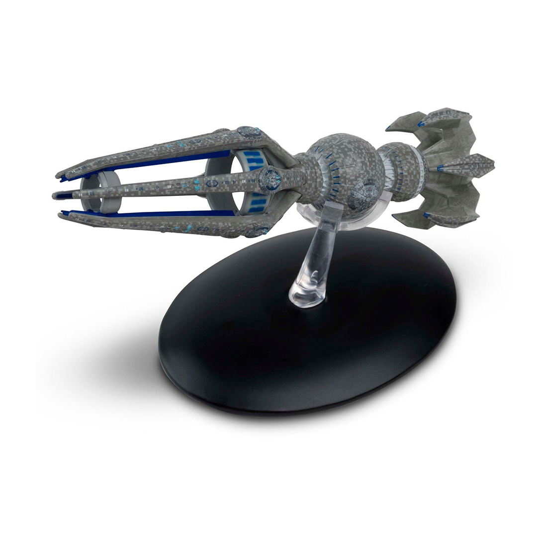 Krenim Temporal Weapon Ship & Magazine (#22) - Eaglemoss Star Trek Starships Collection