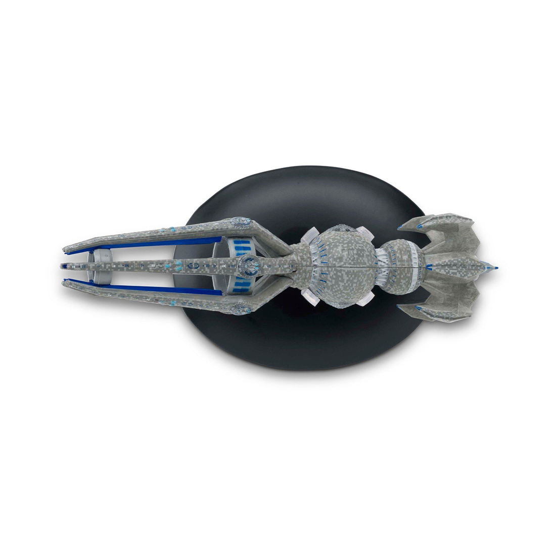 Krenim Temporal Weapon Ship & Magazine (#22) - Eaglemoss Star Trek Starships Collection