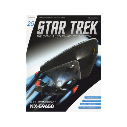 U.S.S. Prometheus NX-59650 & Magazine (#25) - Eaglemoss Star Trek Starships Collection