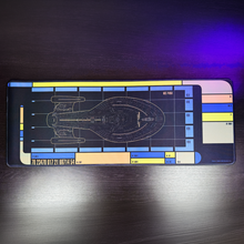 Star Trek - Voyager LCARS Large Gaming Mouse Pad