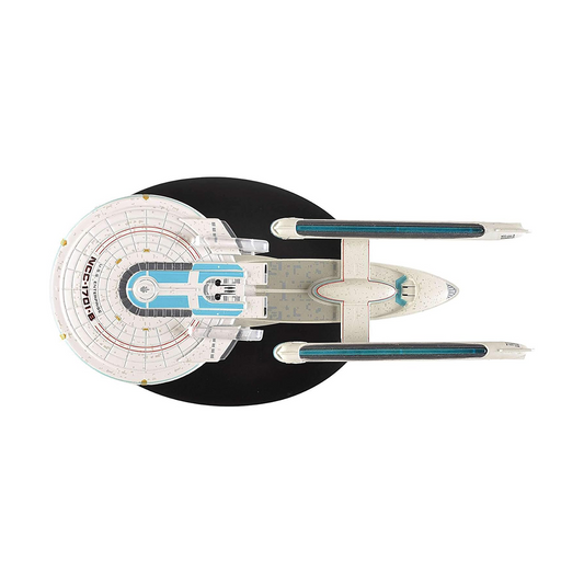U.S.S Enterprise-B NCC-1701-B & Magazine (#40) - Eaglemoss Star Trek Starships Collection