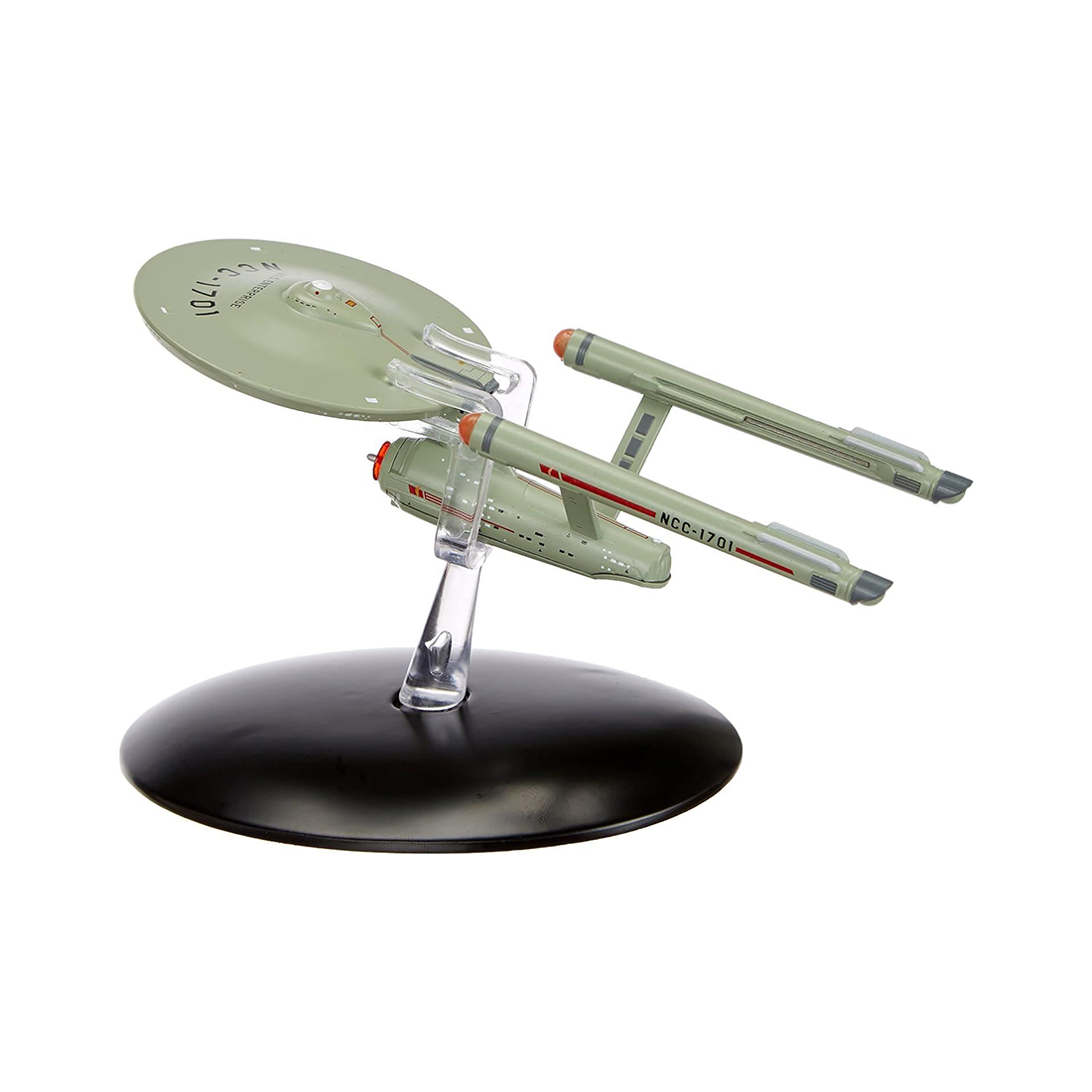 Classic U.S.S Enterprise NCC-1701 & Magazine (#50) - Eaglemoss Star Trek Starships Collection