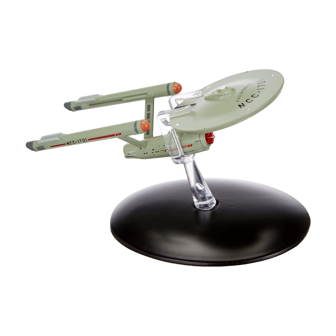 Classic U.S.S Enterprise NCC-1701 & Magazine (#50) - Eaglemoss Star Trek Starships Collection