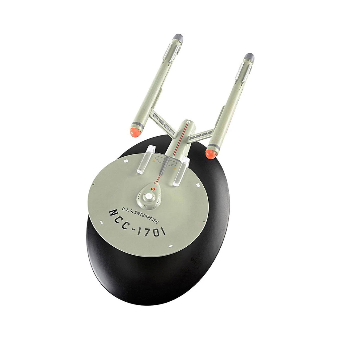 Classic U.S.S Enterprise NCC-1701 & Magazine (#50) - Eaglemoss Star Trek Starships Collection
