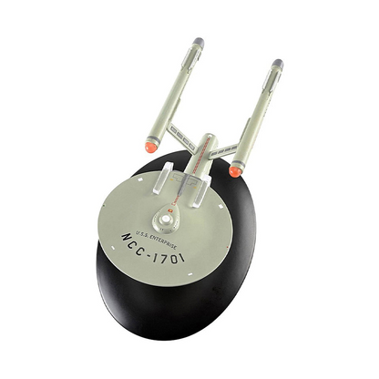 Classic U.S.S Enterprise NCC-1701 & Magazine (#50) - Eaglemoss Star Trek Starships Collection