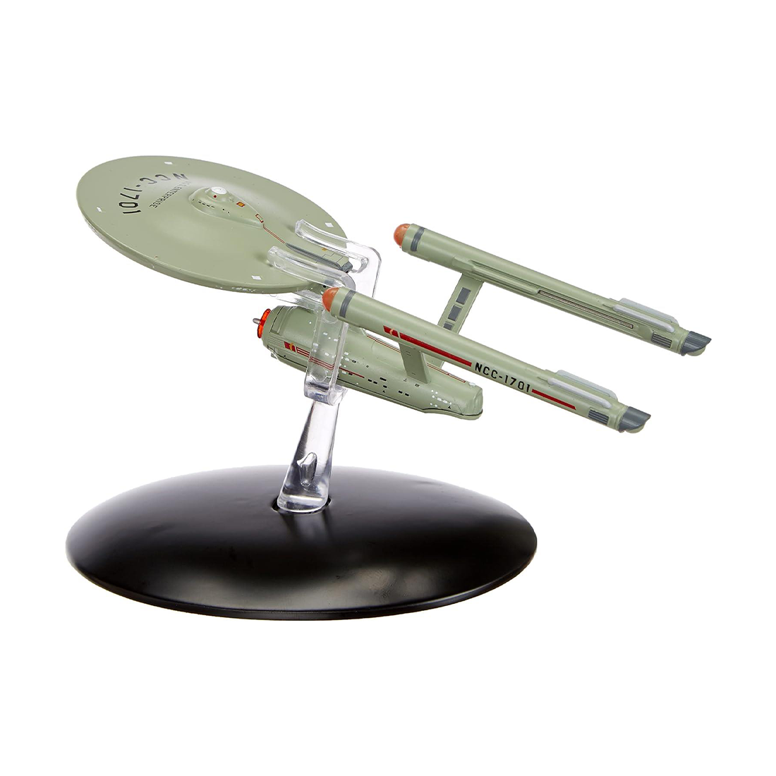 Classic U.S.S Enterprise NCC-1701 & Magazine (#50) - Eaglemoss Star Trek Starships Collection