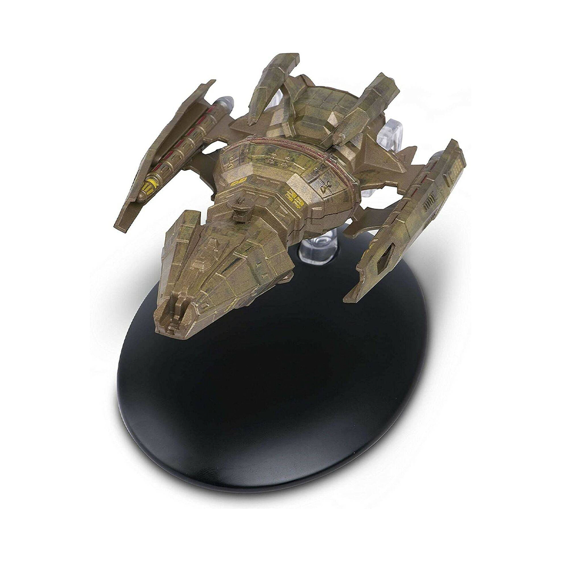 Hirogen Warship & Magazine (#51) - Eaglemoss Star Trek Starships Collection