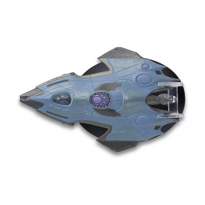 U.S.S Relativity Timeship & Magazine (#59) - Eaglemoss Star Trek Starships Collection