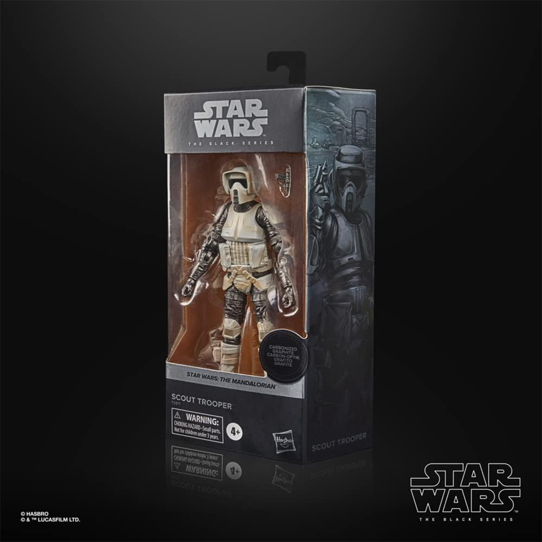Scout Trooper - Star Wars: The Black Series: (Carbonized Collection) - The Mandalorian