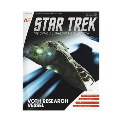 Voth Research Vessel & Magazine (#62) - Eaglemoss Star Trek Starships Collection