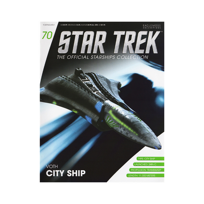 Voth City Ship & Magazine (#70) - Eaglemoss Star Trek Starships Collection