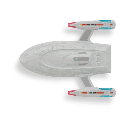 U.S.S Enterprise NCC-1701-E Captain's Yacht & Magazine (#75) - Eaglemoss Star Trek Starships Collection