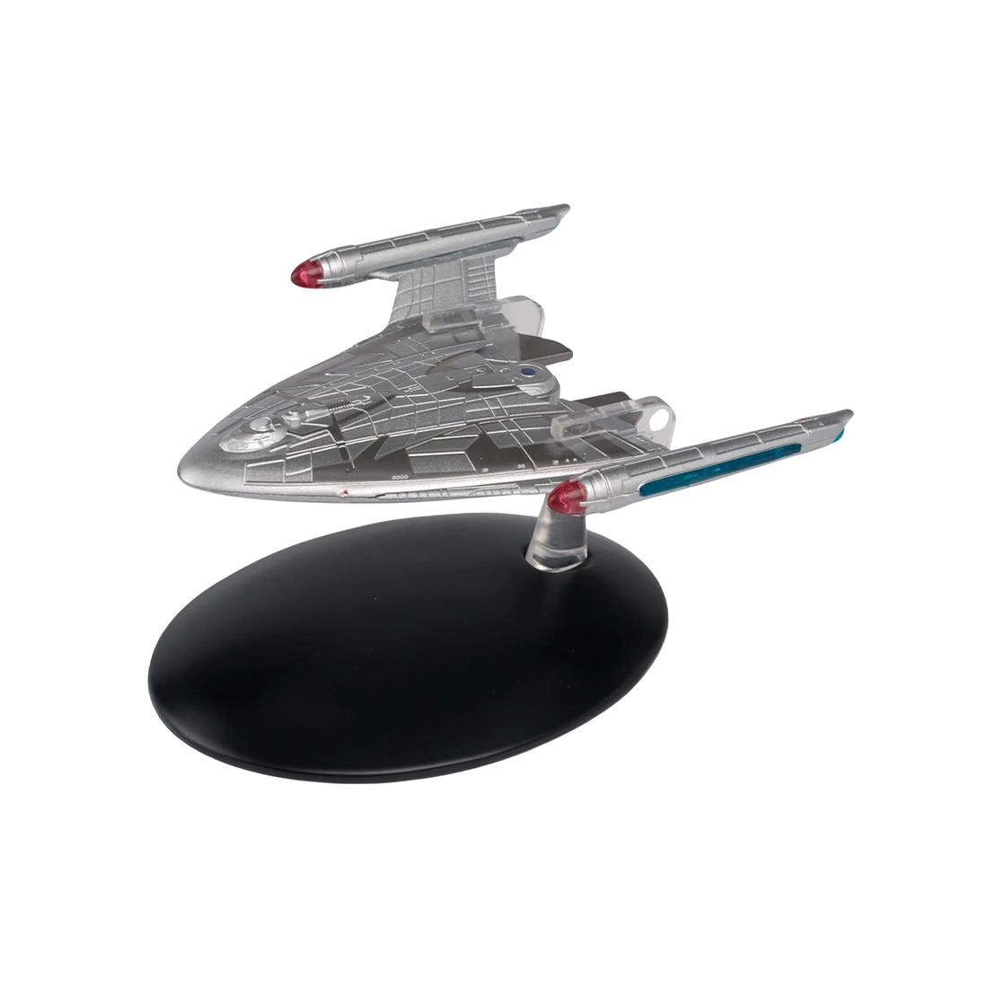 United Earth Starfleet Warp Delta & Magazine (#82) - Eaglemoss Star Trek Starships Collection