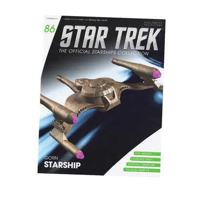 Gorn Starship & Magazine (#86) - Eaglemoss Star Trek Starships Collection