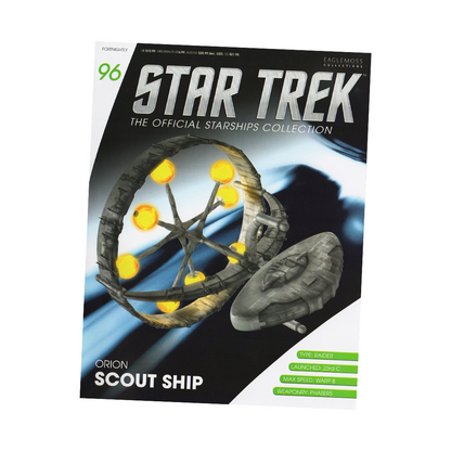 Orion Scout Ship & Magazine (#96) - Eaglemoss Star Trek Starships Collection
