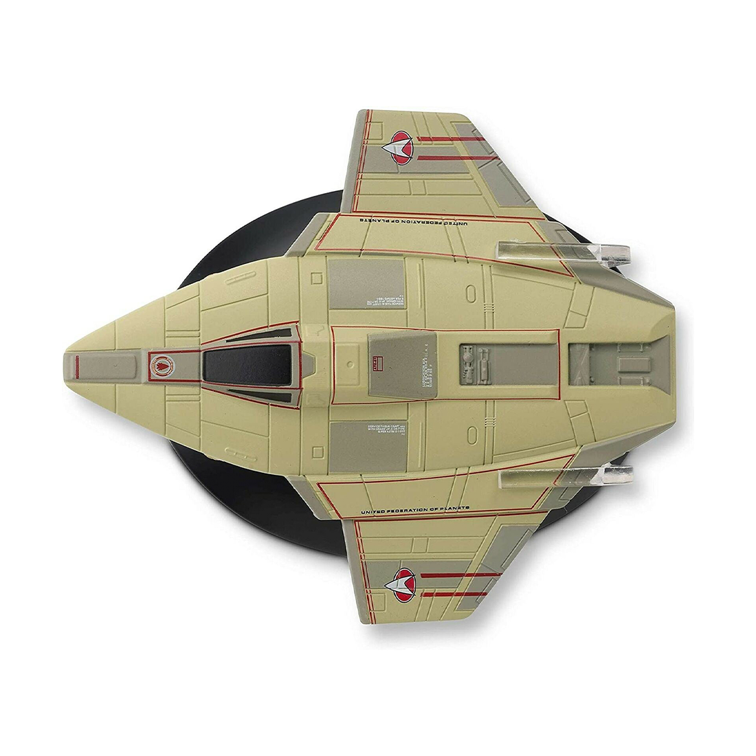 Starfleet Academy Flight Training Craft & Magazine (#97) - Eaglemoss Star Trek Starships Collection