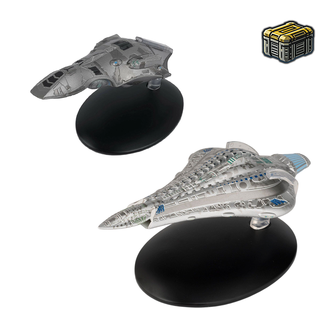 Voth Fleet Duo - Star Trek: Eaglemoss Starships Collection Bundle