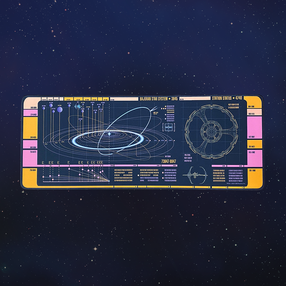 Star Trek - DS9 LCARS Large Gaming Mouse Pad