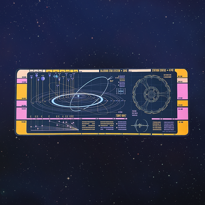 Star Trek - DS9 LCARS Large Gaming Mouse Pad