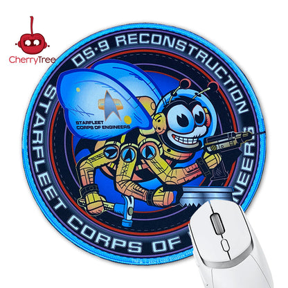Star Trek - DS9 Engineers Badge Round Mouse Pad