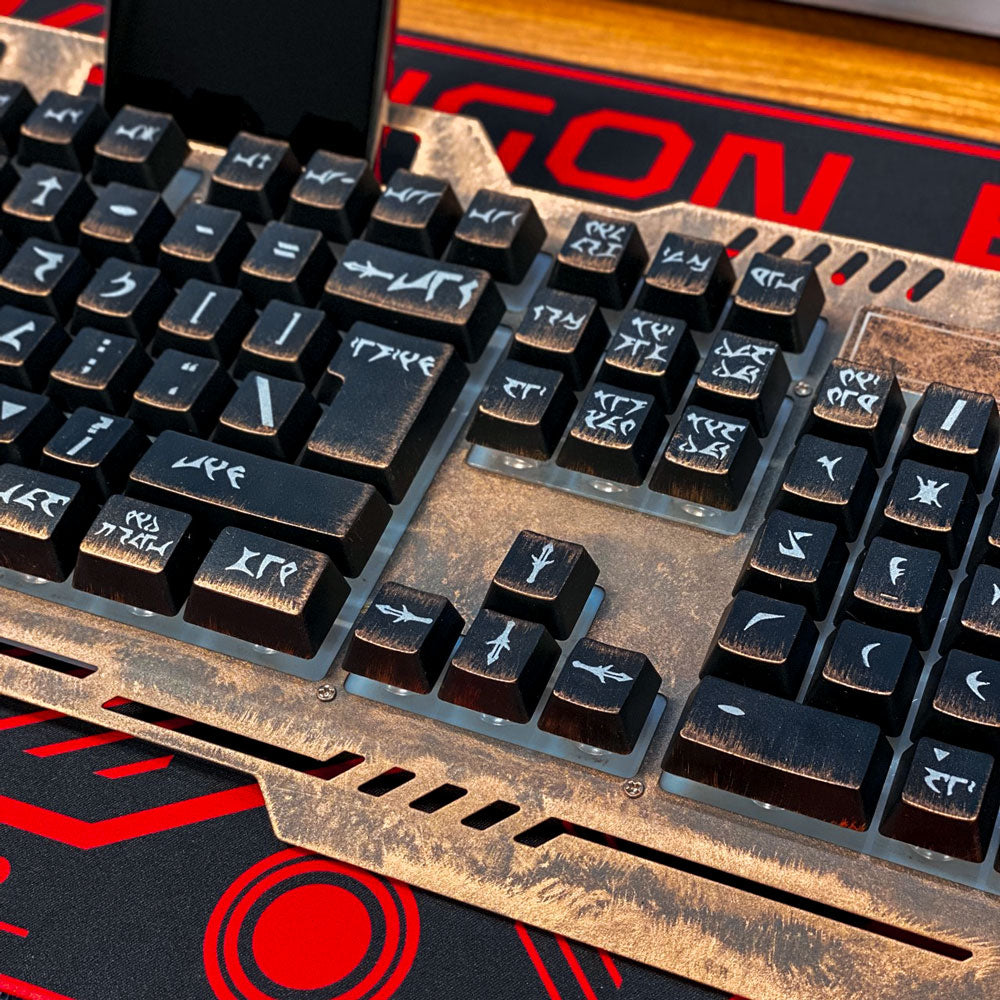 Star Trek - Klingon USB Keyboard (Painted Finish)