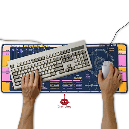 Star Trek - DS9 LCARS Large Gaming Mouse Pad