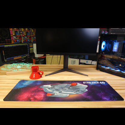 Star Trek 60th - USS Defiant Large Gaming Mouse Pad