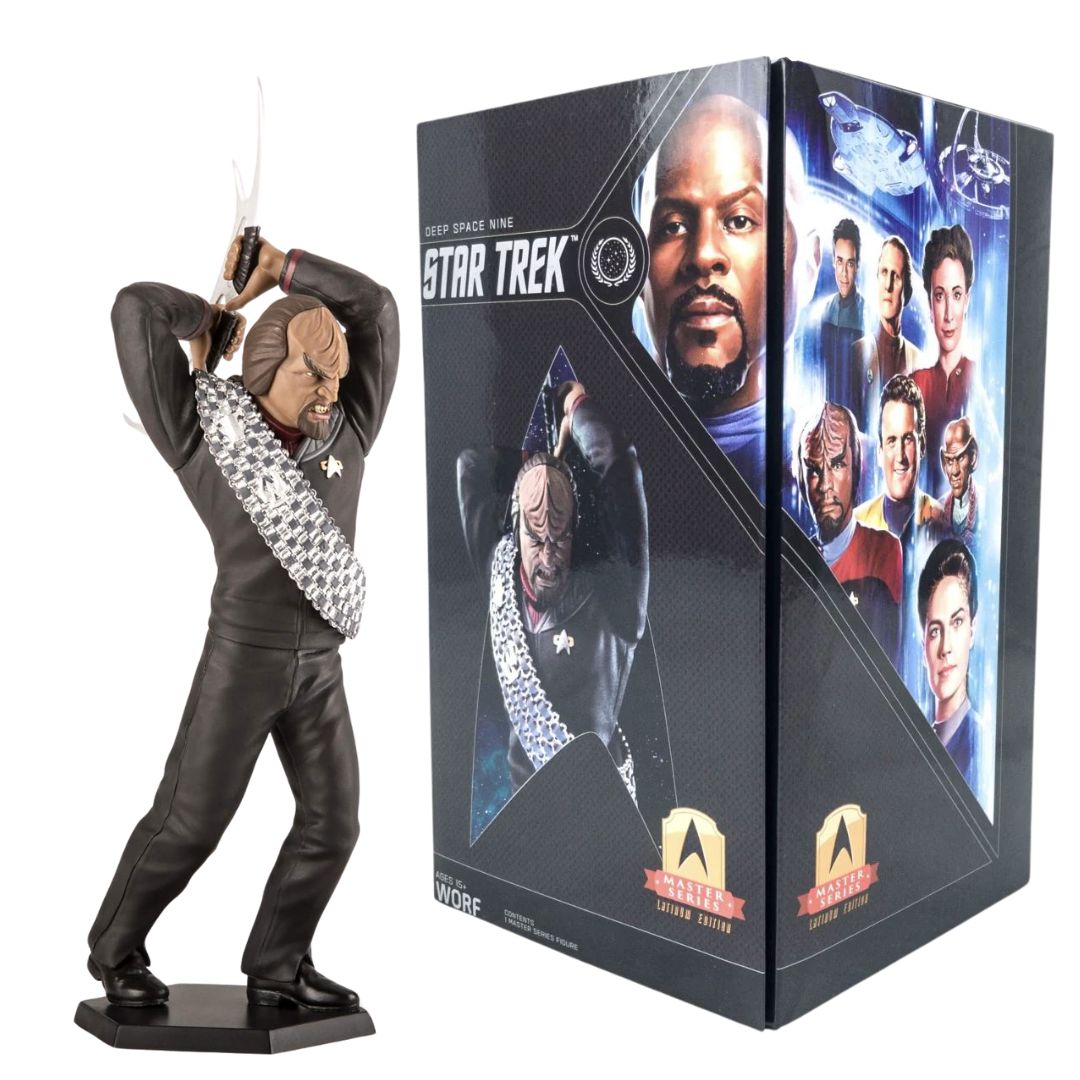 Worf Figure - Mini Master Series Latinum Edition - Star Trek: Deep Space Nine