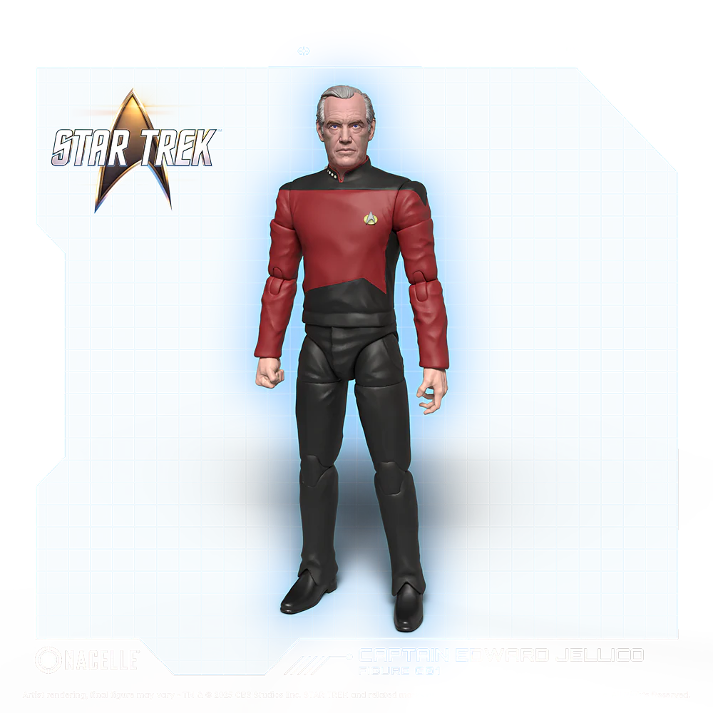 Captain Edward Jellico Action Figure - Star Trek: The Next Generation