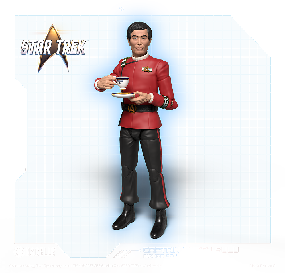 Captain Hikaru Sulu Action Figure - Star Trek: The Undiscovered Country