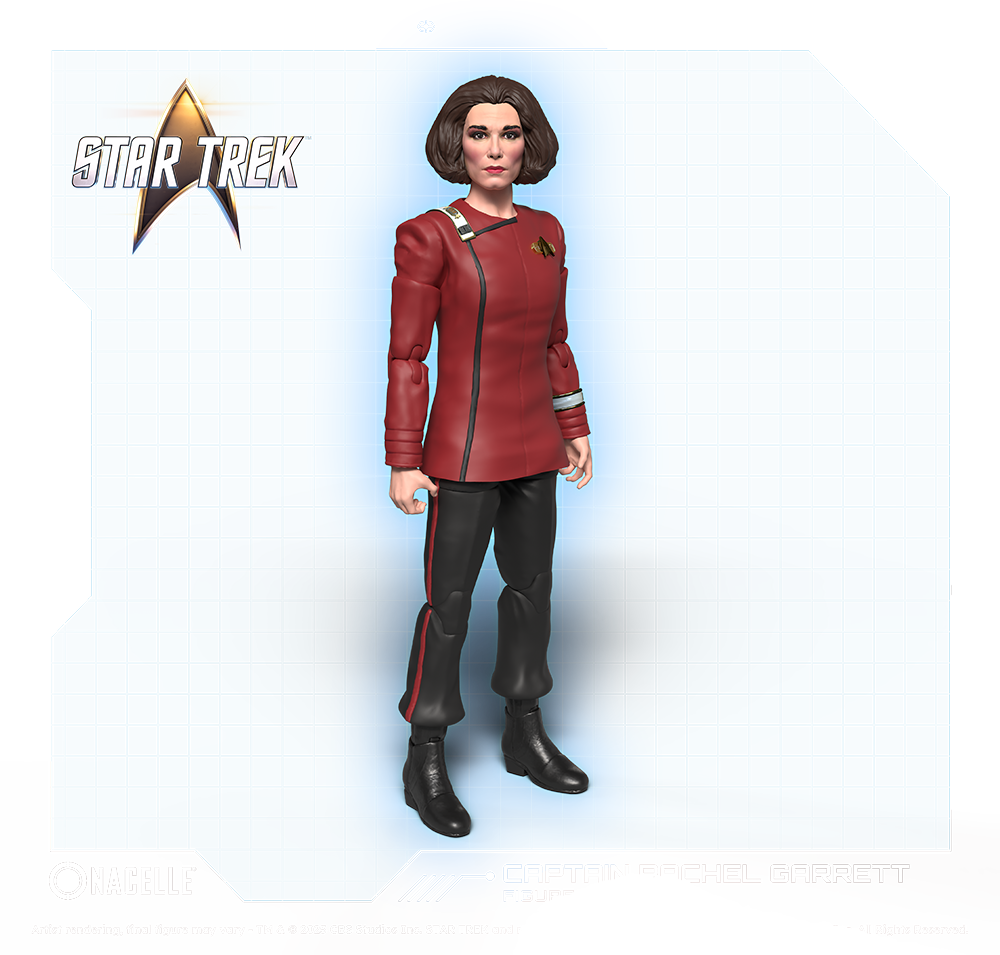 Captain Rachel Garrett Action Figure - Star Trek: The Next Generation
